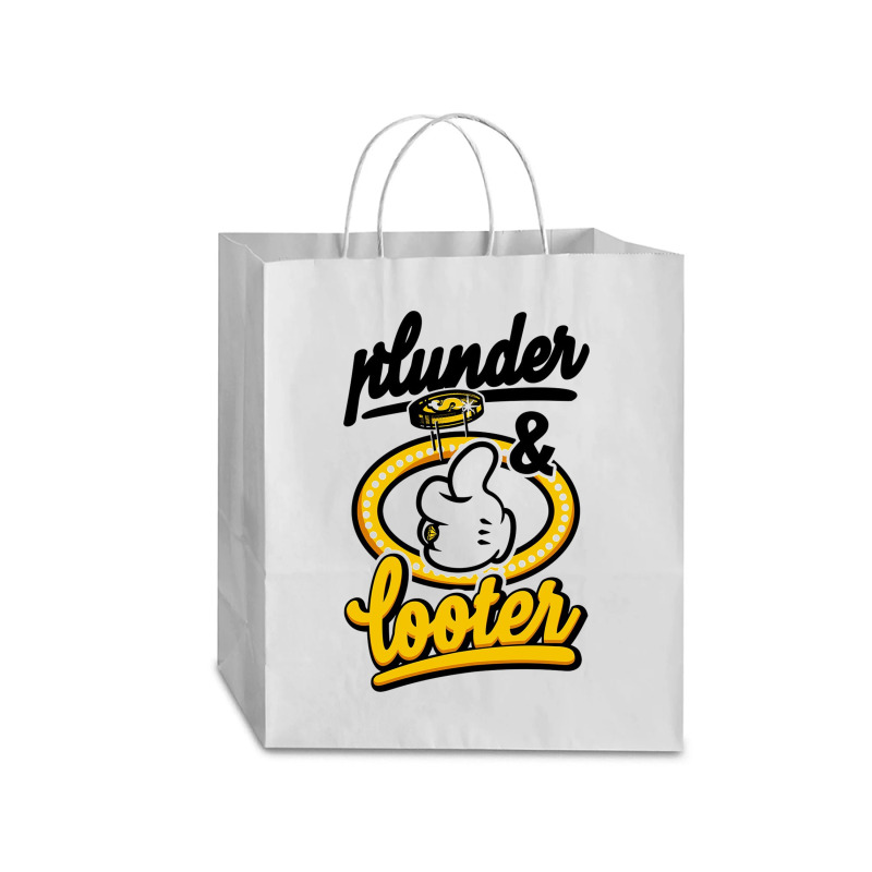 Plunder And Looter Traveler Paper Bag -13 X 6 X 15 3/4 | Artistshot