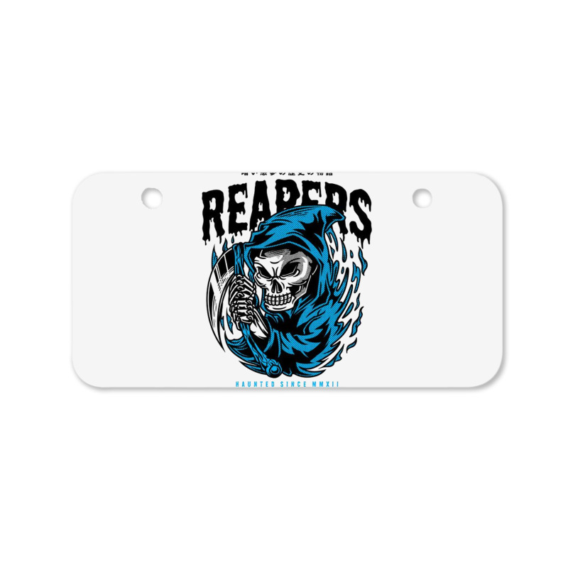 Reapers Bicycle License Plate | Artistshot