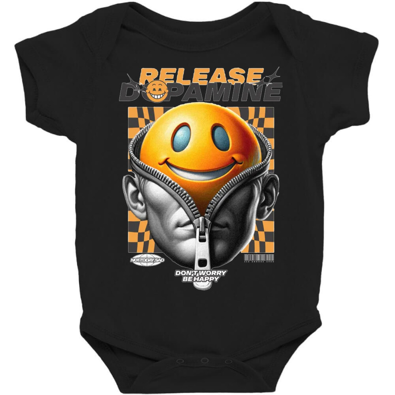 Release Dopamine Baby Bodysuit by New Nice Shirt | Artistshot