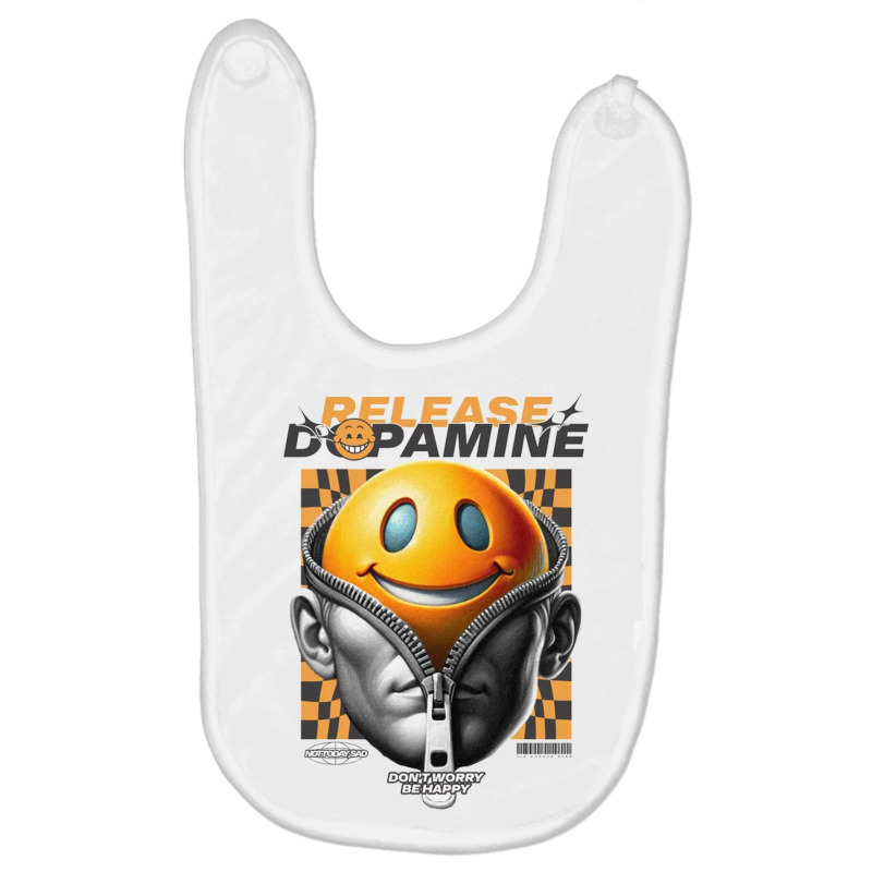 Release Dopamine Baby Bibs by New Nice Shirt | Artistshot