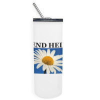 Send Help Skinny Tumbler | Artistshot