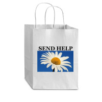 Send Help Cub Paper Bag - 8 X 4 1/2 X 10 1/4 | Artistshot