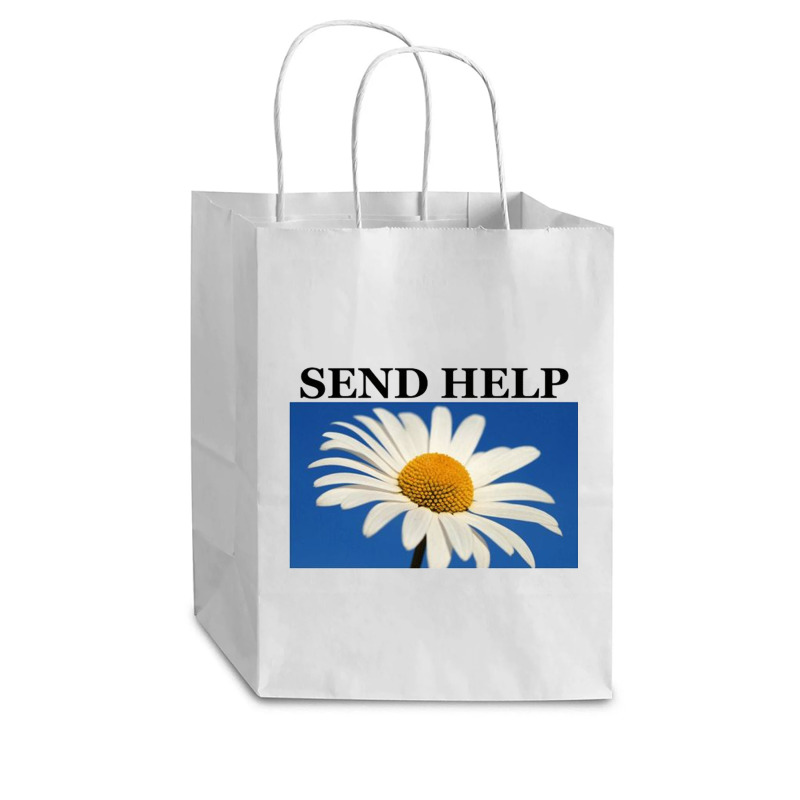 Send Help Cub Paper Bag - 8 X 4 1/2 X 10 1/4 | Artistshot