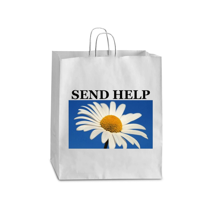 Send Help Queen Paper Bag - 16 X 6 X 19 1/4 | Artistshot