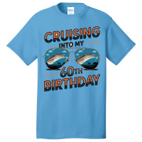 Cruising Into My 60th Birthday Basic T-shirt | Artistshot