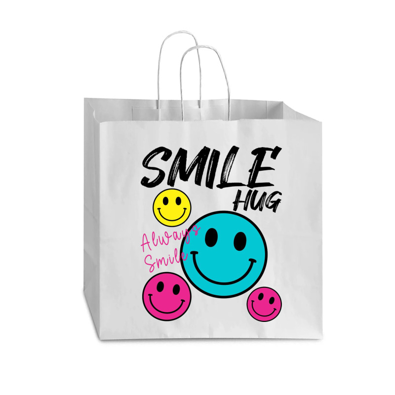 Smile Hug Vogue Paper Bag - 16 X 6 X 12 | Artistshot