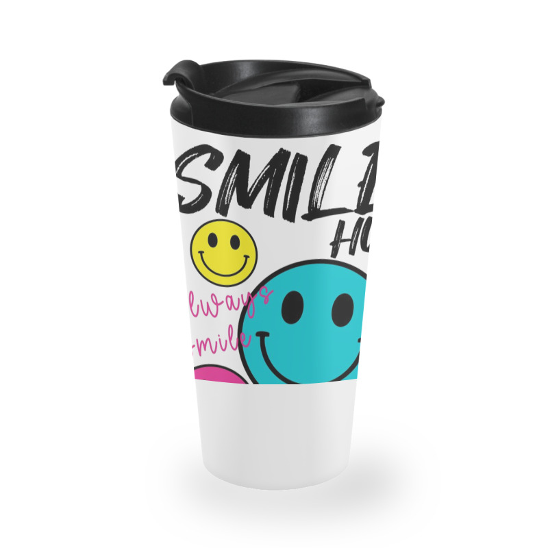 Smile Hug Travel Mug | Artistshot