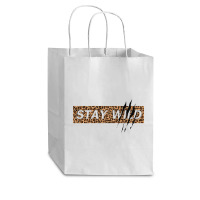 Stay Wild Cub Paper Bag - 8 X 4 1/2 X 10 1/4 | Artistshot