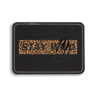 Stay Wild Rectangle  Leatherette Patch | Artistshot