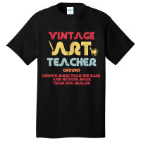 Cute Art Teacher Basic T-shirt | Artistshot