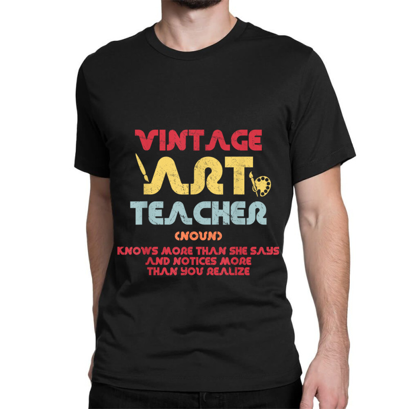 Cute Art Teacher Classic T-shirt | Artistshot