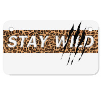 Stay Wild Motorcycle License Plate | Artistshot