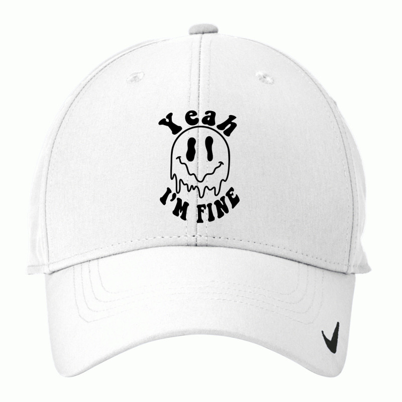 Yeah I'm Fine Nike Dri-fit Cap | Artistshot