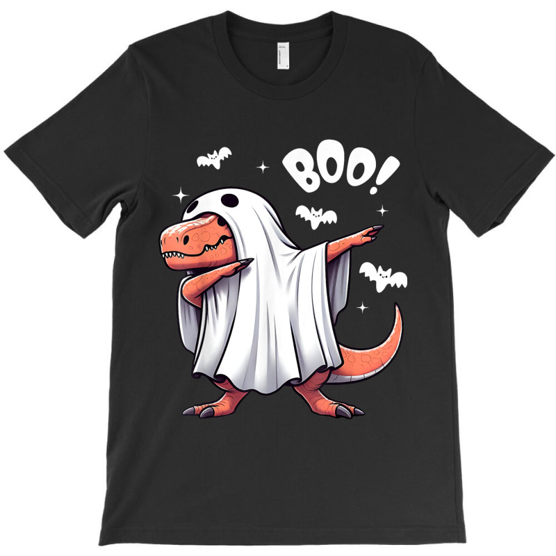 Funny Dabbing Dinosaur Spooky Halloween Boo T-shirt | Artistshot