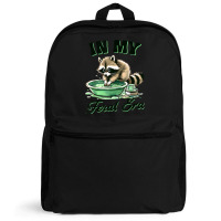 Funny Raccoon Saying In My Feral Era Backpack | Artistshot