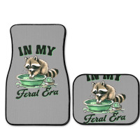 Funny Raccoon Saying In My Feral Era Full Set Car Mats | Artistshot