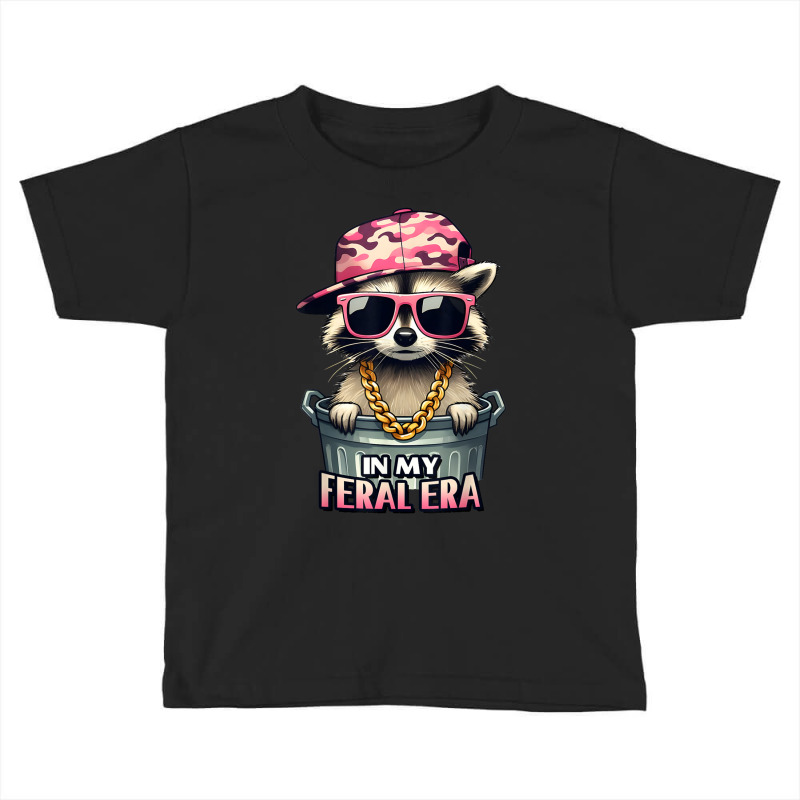 In My Feral Raccoon Era Toddler T-shirt by Teresa Simmons | Artistshot