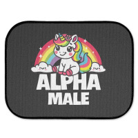 Alpha Male Unicorn Rear Car Mat | Artistshot