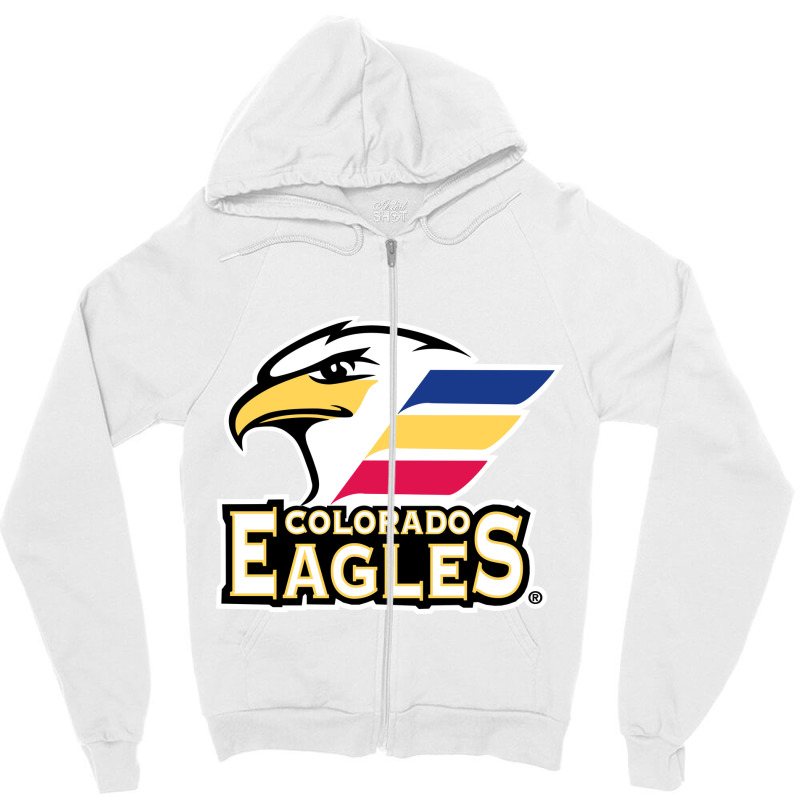 The-colorado-eagles-pen Zipper Hoodie by bispo | Artistshot