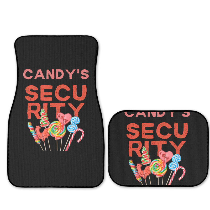 Candy's Security For Halloween Happy Full Set Car Mats | Artistshot