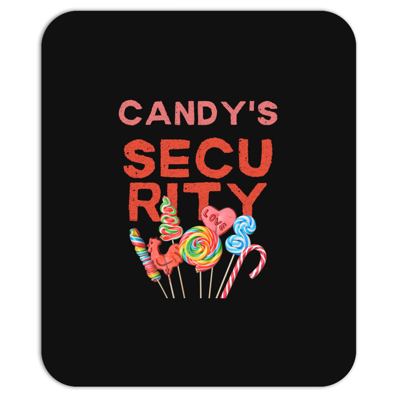 Candy's Security For Halloween Happy Mousepad | Artistshot