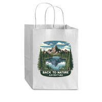 Back To Nature Cub Paper Bag - 8 X 4 1/2 X 10 1/4 | Artistshot