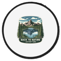 Back To Nature Round Patch | Artistshot