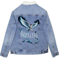 Darkleige ,funny  Griffons Unisex Sherpa-lined Denim Jacket | Artistshot