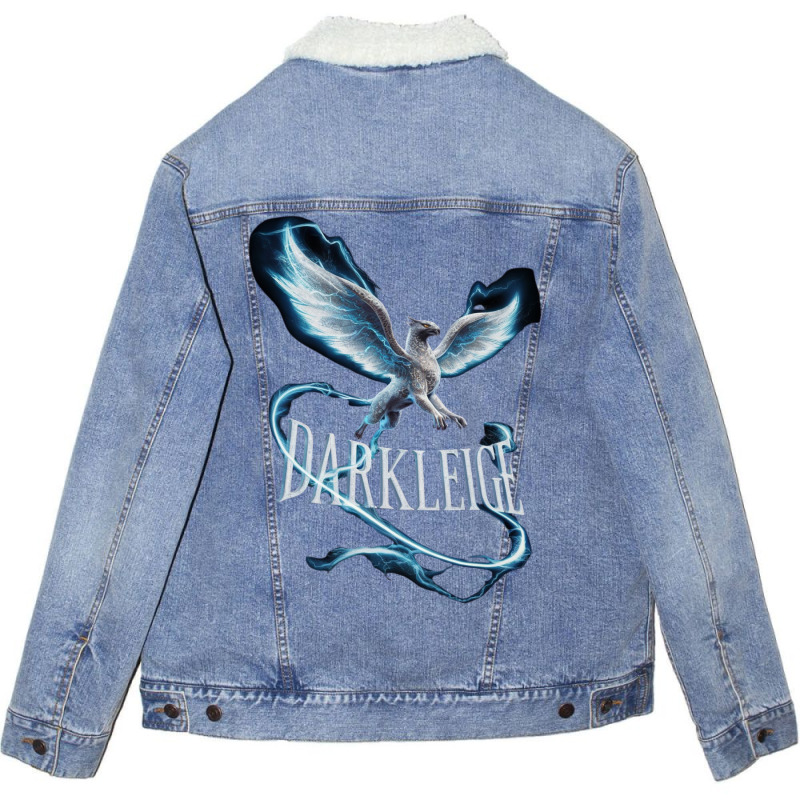 Darkleige ,funny  Griffons Unisex Sherpa-lined Denim Jacket | Artistshot