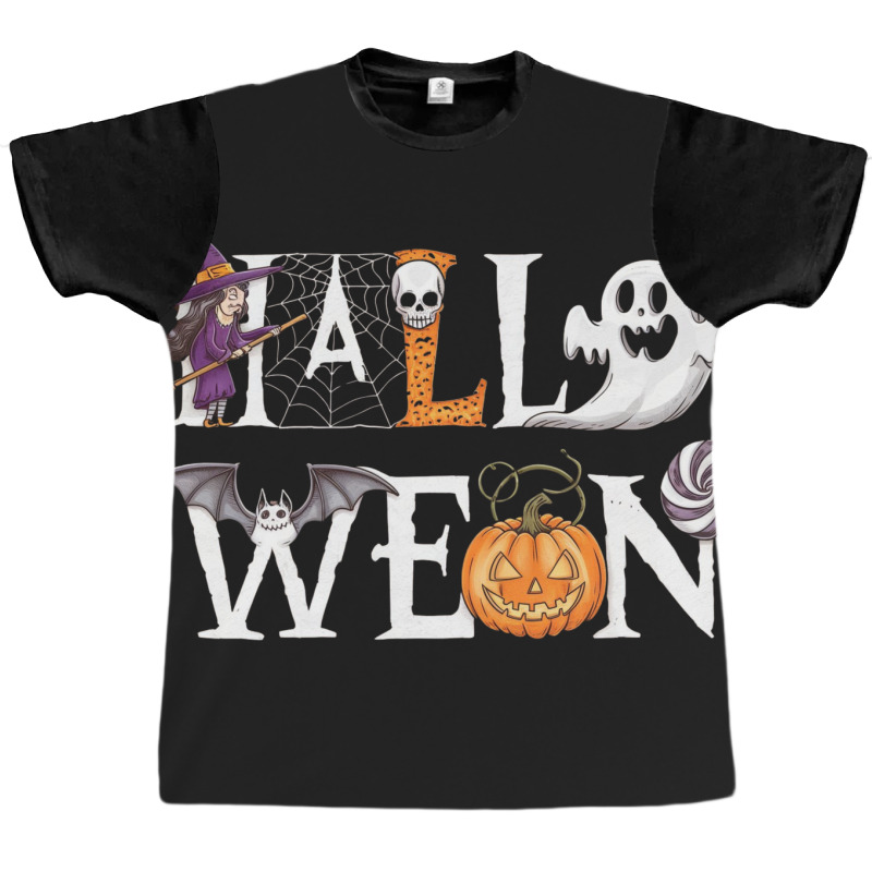 Funny Halloween Graphic T-shirt | Artistshot