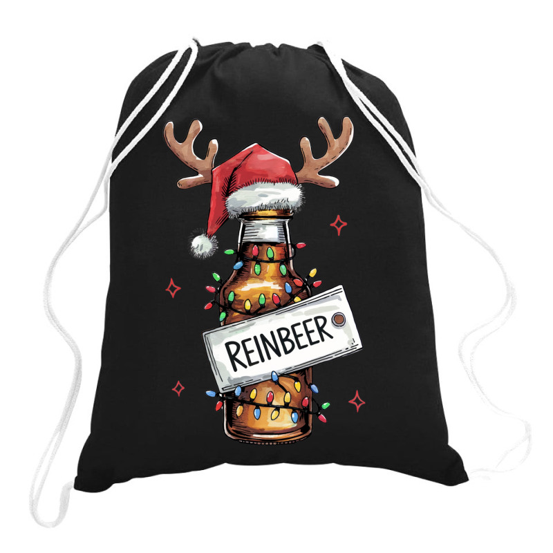 Reinbeer (2) Drawstring Bags | Artistshot