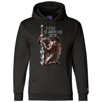 The Archangel Kneeling In Prayer Champion Hoodie | Artistshot