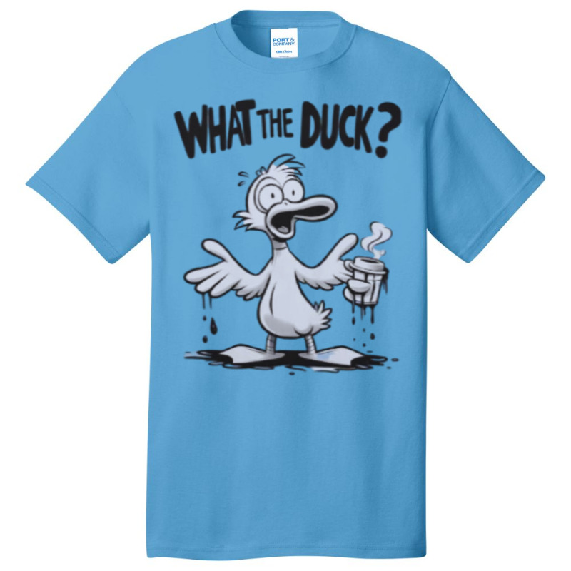 What The Duck Basic T-shirt | Artistshot