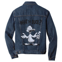 What The Duck Men Denim Jacket | Artistshot