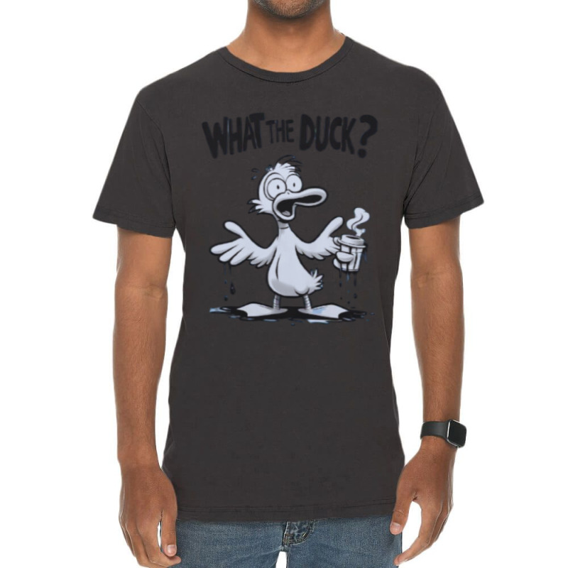 What The Duck Vintage T-shirt | Artistshot