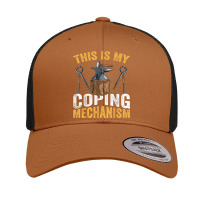 Blacksmithing   Funny This Is My Coping Mechanism Blacksmith Retro Trucker Cap | Artistshot