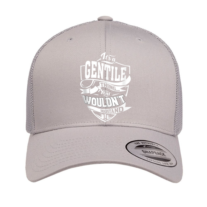 It's A Gentile Thing Gifts Tank Top Retro Trucker Cap by cm-arts | Artistshot