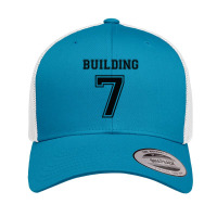 Building 7 - Controlled Demolition Retro Trucker Cap | Artistshot