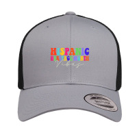 National Hispanic Heritage Month Vibes Hispanic Heritage Retro Trucker Cap | Artistshot