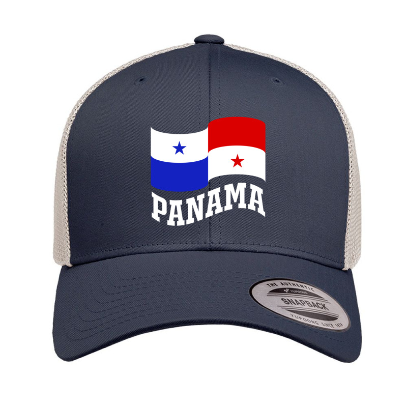 Panama Flag Design Pullover Hoodie Retro Trucker Cap by cm-arts | Artistshot