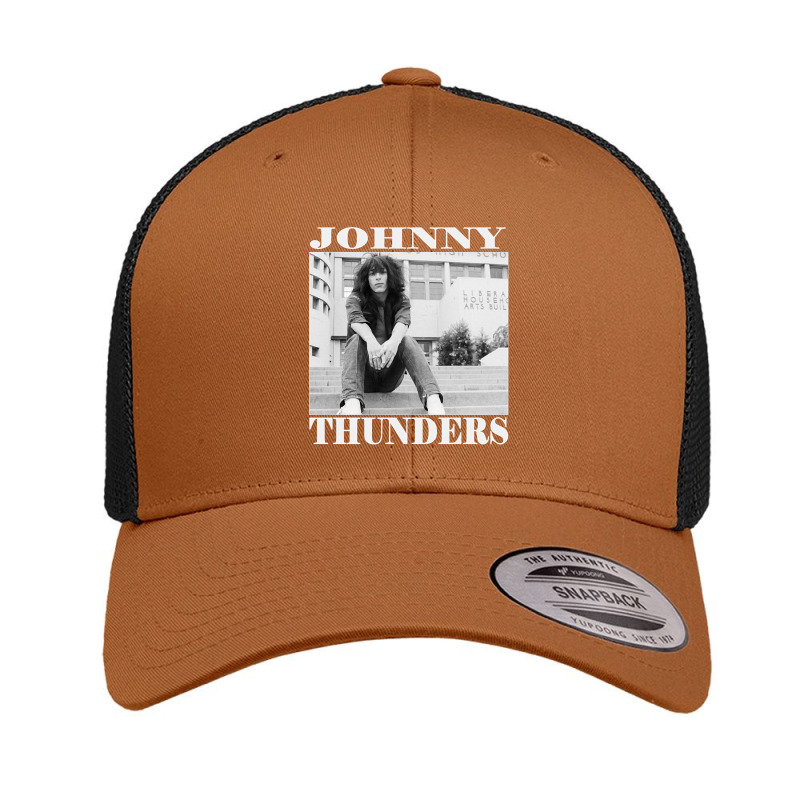 Black Johnny Thunders Classic Retro Trucker Cap by MikaelaLynnHolbrook | Artistshot