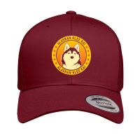 Alaskan Klee Kai Alaskan Klee Kai Dog Portrait Retro Trucker Cap | Artistshot