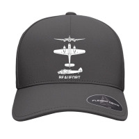 Bristol Beaufort British Ww2 Torpedo Bomber Plane Cutout Silhouettes G Seamless Cap | Artistshot