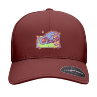 Arcade Dragon Seamless Cap | Artistshot