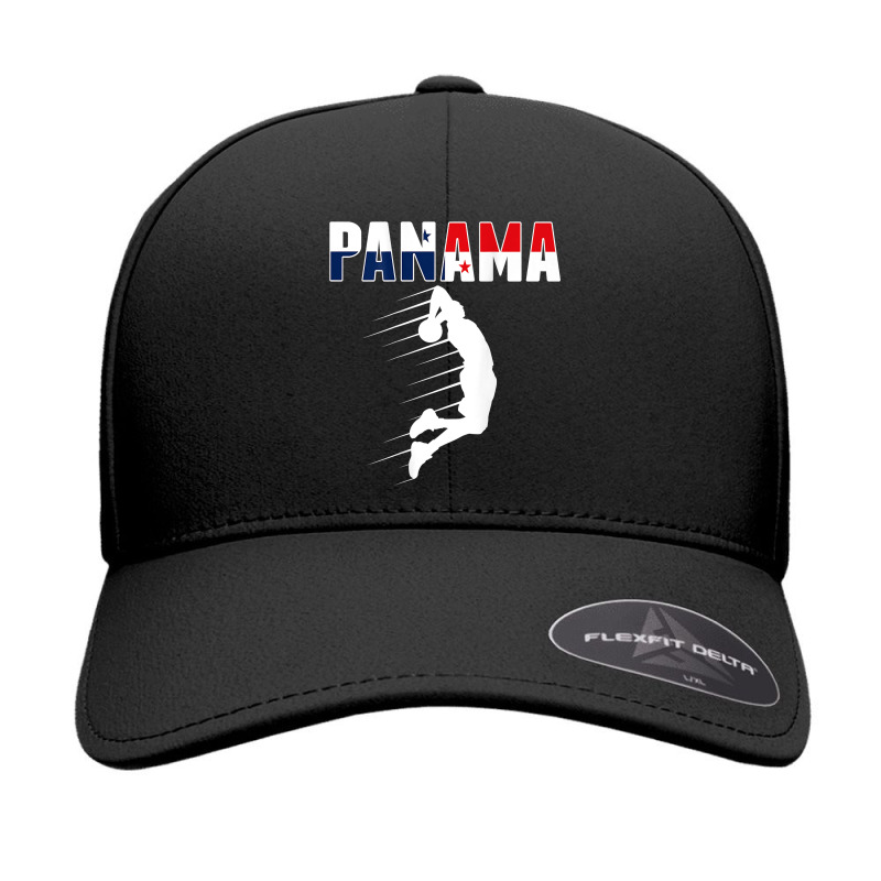 Proud Panama Basketball Fans Jersey   Panamanian Flag Baller T Shirt Seamless Cap by cm-arts | Artistshot