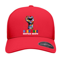 Hispanic Heritage Month Colorful Countries Flags Latinx Hand T Shirt Seamless Cap | Artistshot