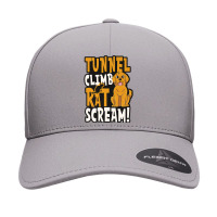 Tunnel Climb Rat Scream Design Barn Hunt Premium T Shirt Seamless Cap | Artistshot