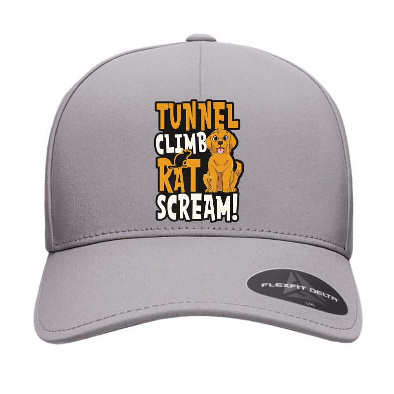 Tunnel Climb Rat Scream Design Barn Hunt Premium T Shirt Seamless Cap by cm-arts | Artistshot