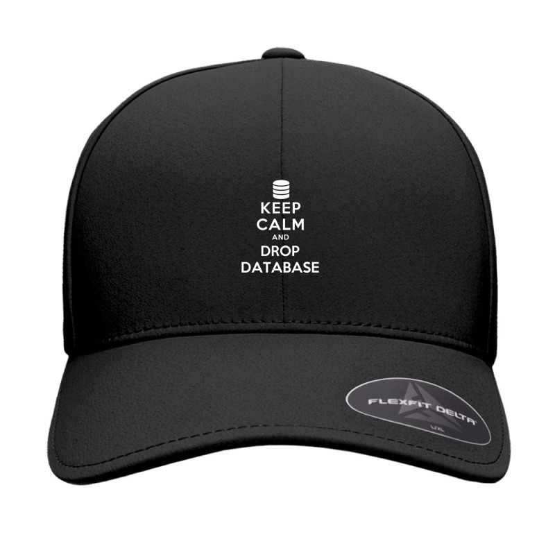 Keep Calm And Drop Database Seamless Cap by TerryFoutch | Artistshot