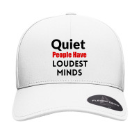 Quiet People Have The Loudest Minds Seamless Cap | Artistshot